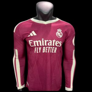 R.Madrid Maillot Manches Longues Third 26/27 – Version Player