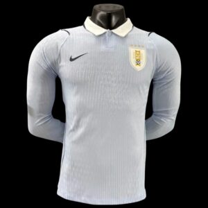 Uruguay Maillot Manches Longues Domicile CDM 26 – Version Player