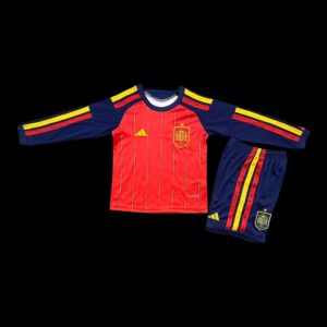 Espagne Maillot Manches Longues Domicile CDM 26 – Enfant