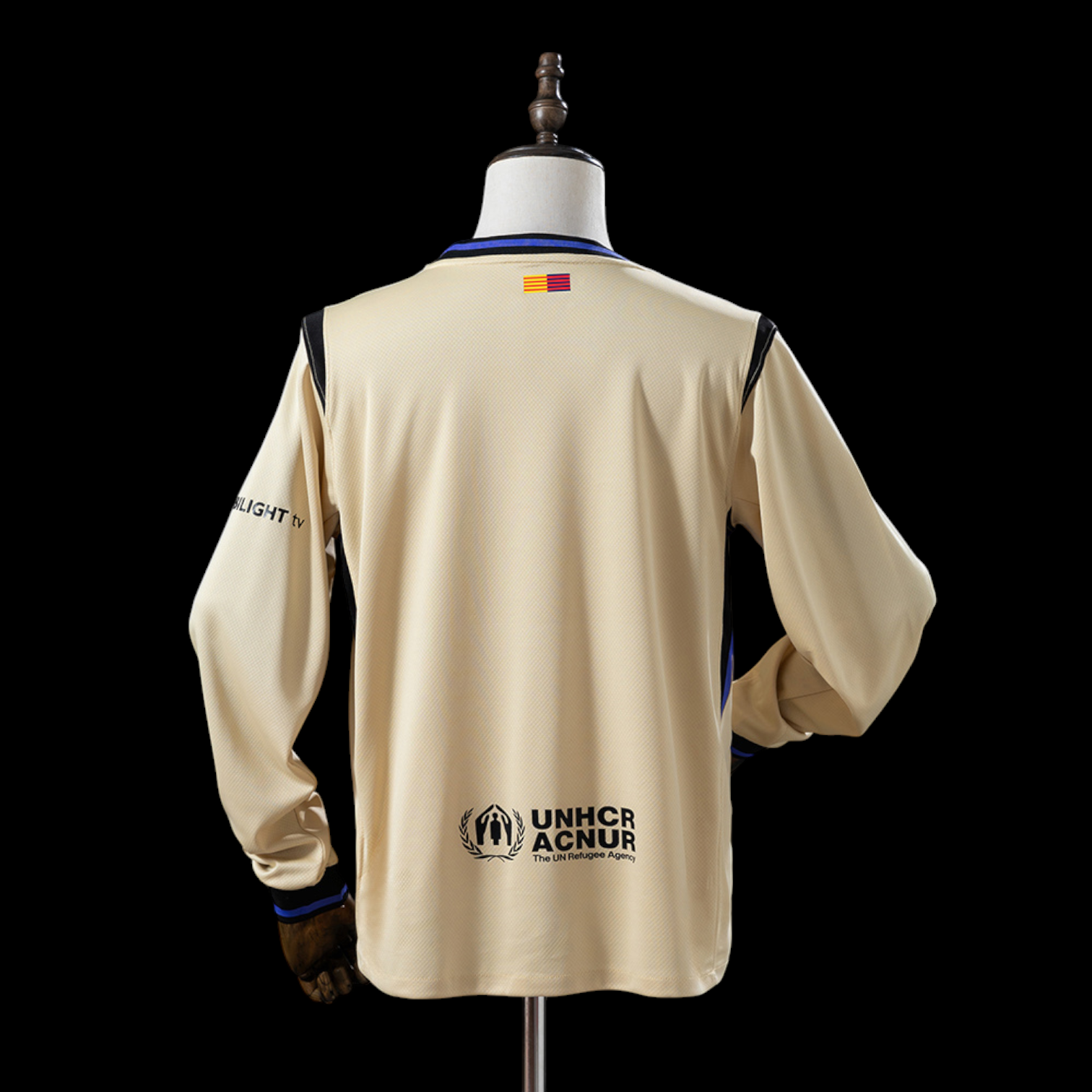 Barcelone Maillot Manches Longues Extérieur 25/26 – Image 2